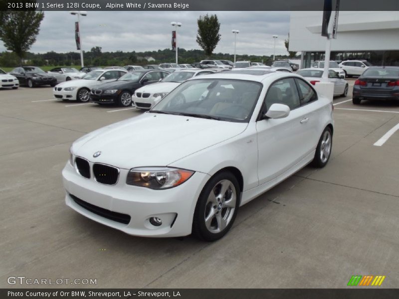 Front 3/4 View of 2013 1 Series 128i Coupe