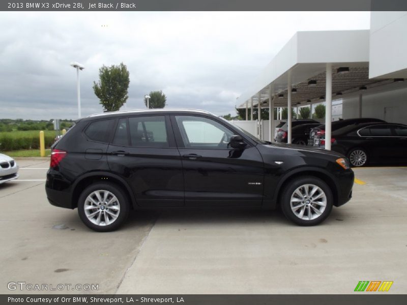 Jet Black / Black 2013 BMW X3 xDrive 28i
