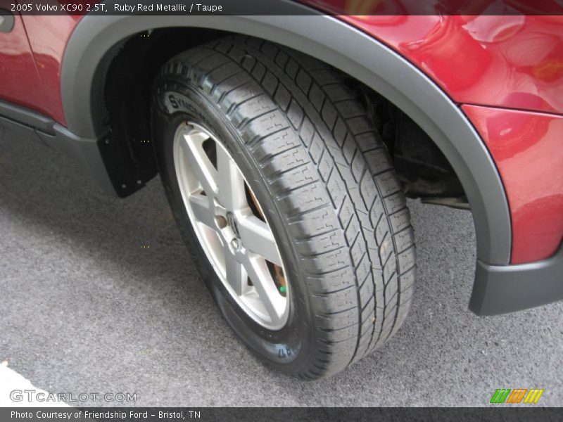 Ruby Red Metallic / Taupe 2005 Volvo XC90 2.5T