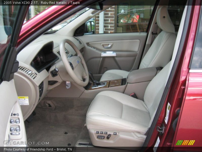  2005 XC90 2.5T Taupe Interior