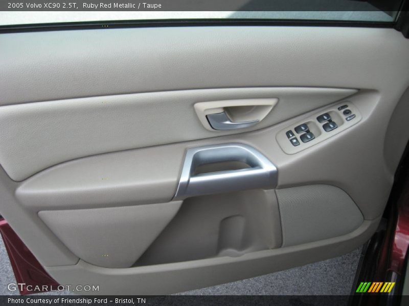 Ruby Red Metallic / Taupe 2005 Volvo XC90 2.5T
