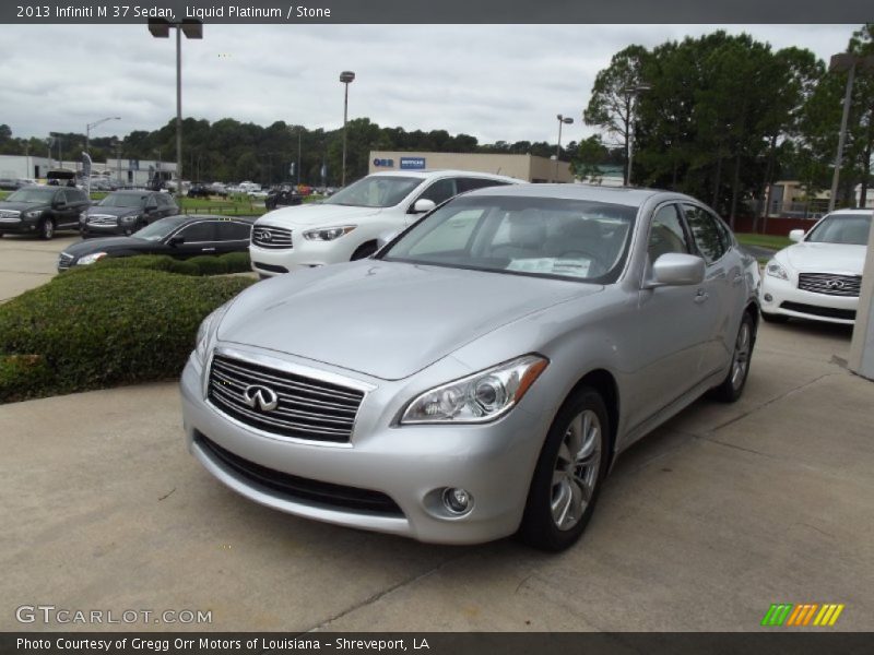 Liquid Platinum / Stone 2013 Infiniti M 37 Sedan