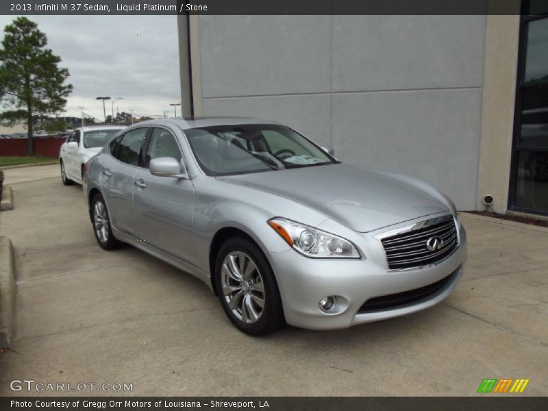 Liquid Platinum / Stone 2013 Infiniti M 37 Sedan