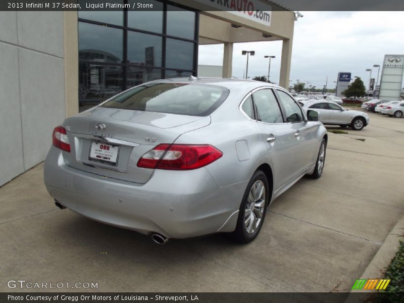 Liquid Platinum / Stone 2013 Infiniti M 37 Sedan