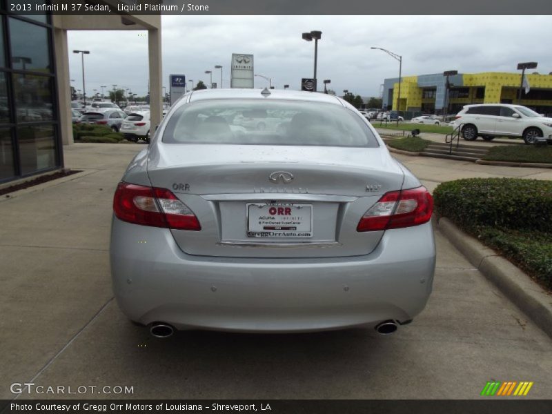 Liquid Platinum / Stone 2013 Infiniti M 37 Sedan