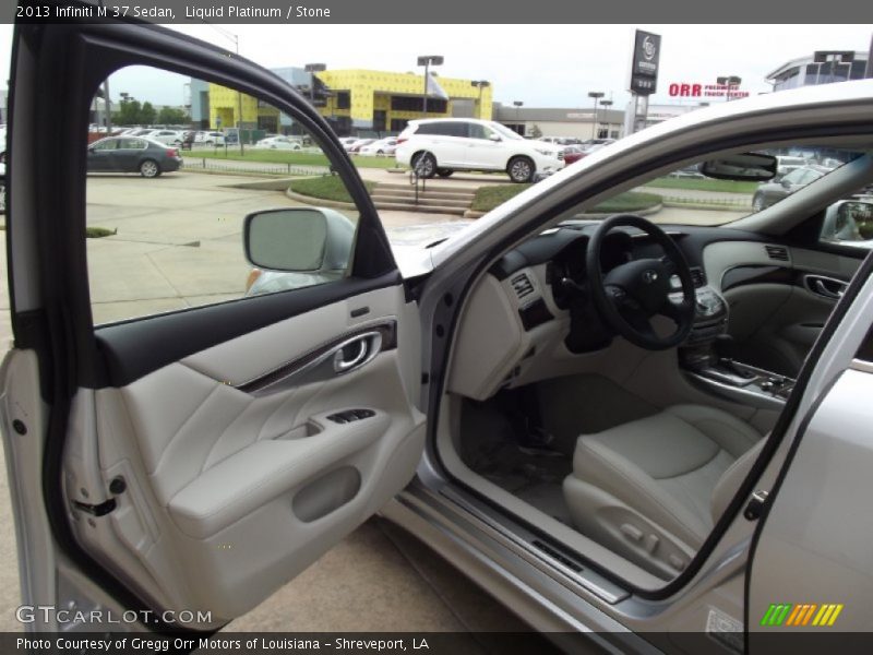Liquid Platinum / Stone 2013 Infiniti M 37 Sedan