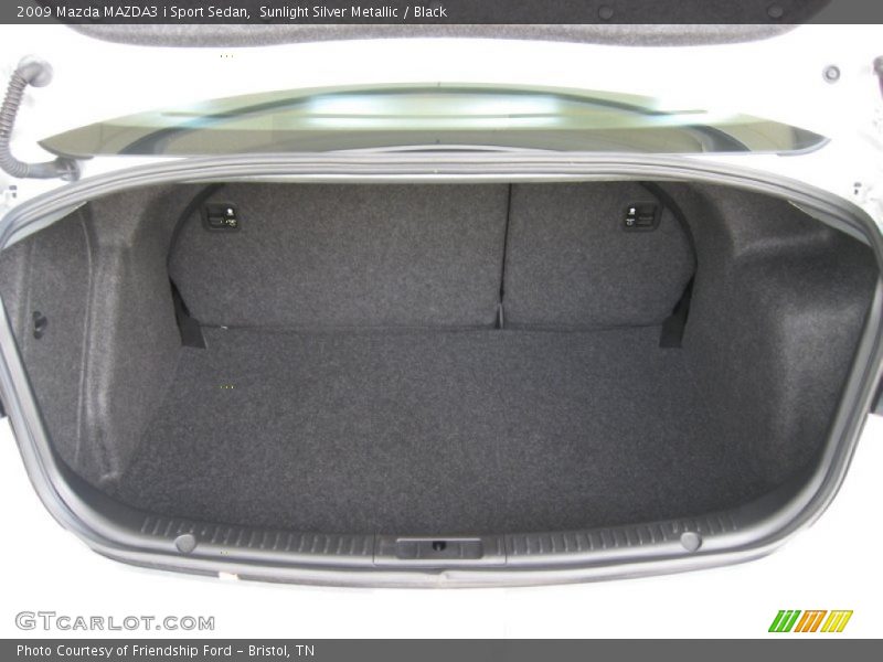 Sunlight Silver Metallic / Black 2009 Mazda MAZDA3 i Sport Sedan