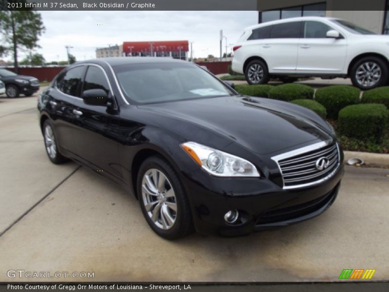 Black Obsidian / Graphite 2013 Infiniti M 37 Sedan