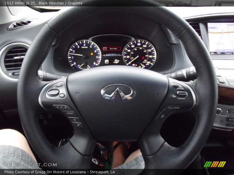 Black Obsidian / Graphite 2013 Infiniti JX 35