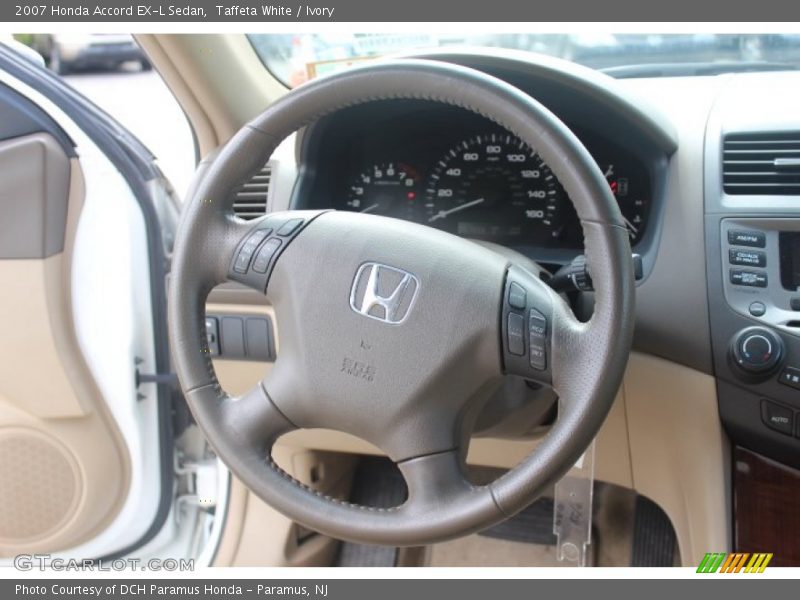 Taffeta White / Ivory 2007 Honda Accord EX-L Sedan