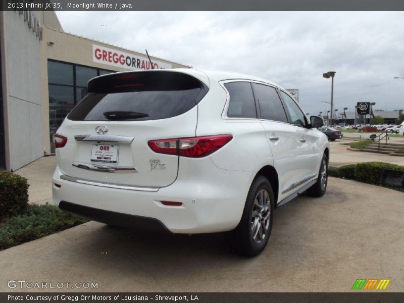 Moonlight White / Java 2013 Infiniti JX 35