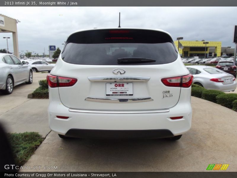 Moonlight White / Java 2013 Infiniti JX 35