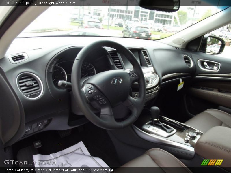 Moonlight White / Java 2013 Infiniti JX 35