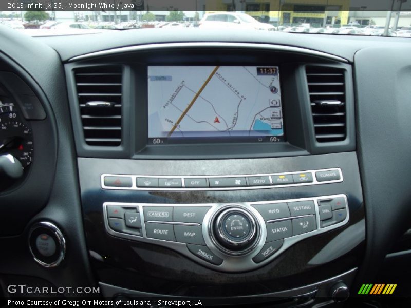 Moonlight White / Java 2013 Infiniti JX 35
