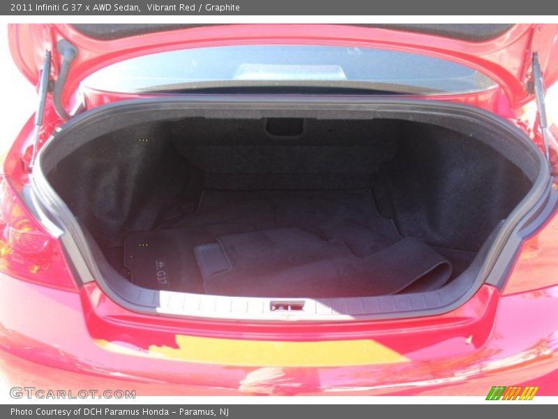 Vibrant Red / Graphite 2011 Infiniti G 37 x AWD Sedan