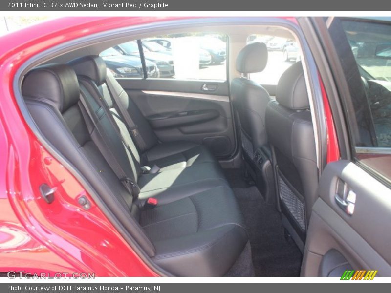 Vibrant Red / Graphite 2011 Infiniti G 37 x AWD Sedan