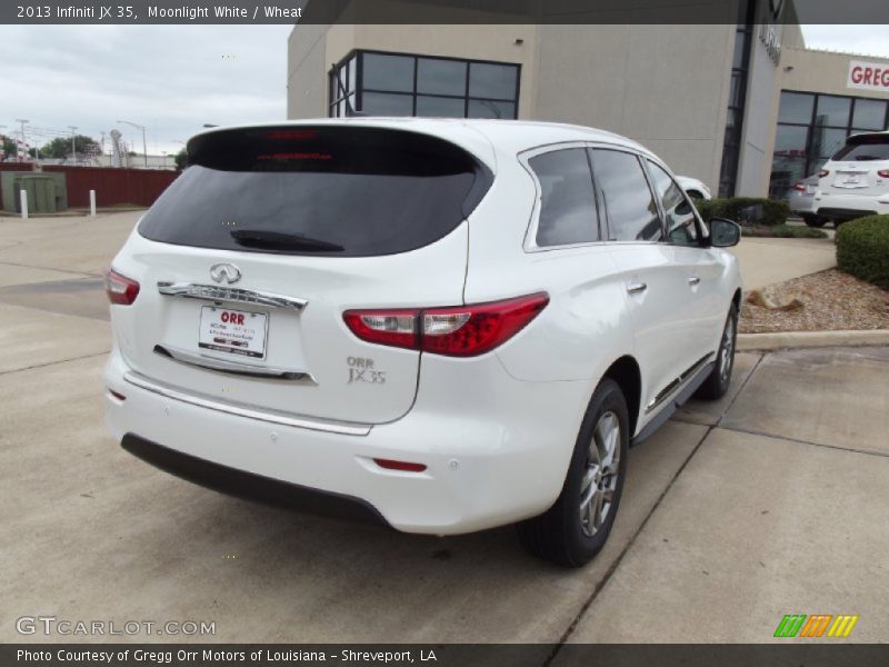 Moonlight White / Wheat 2013 Infiniti JX 35