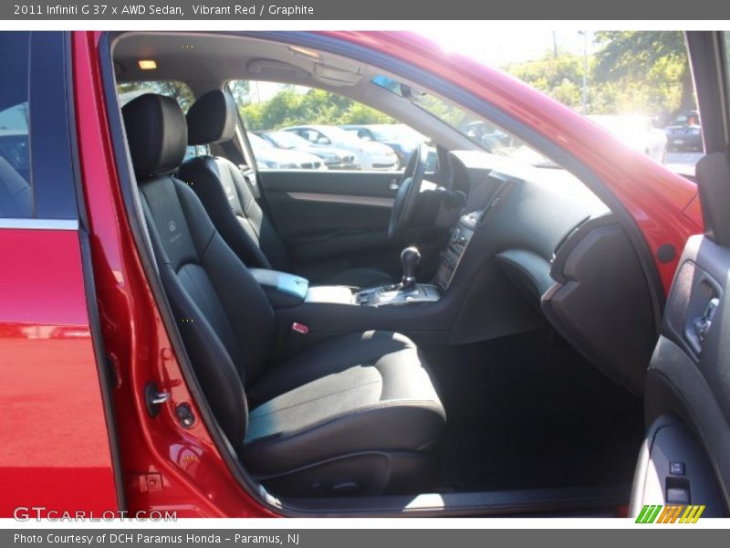 Vibrant Red / Graphite 2011 Infiniti G 37 x AWD Sedan
