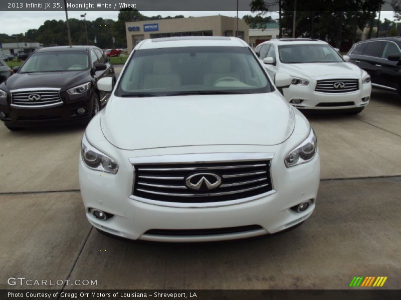 Moonlight White / Wheat 2013 Infiniti JX 35