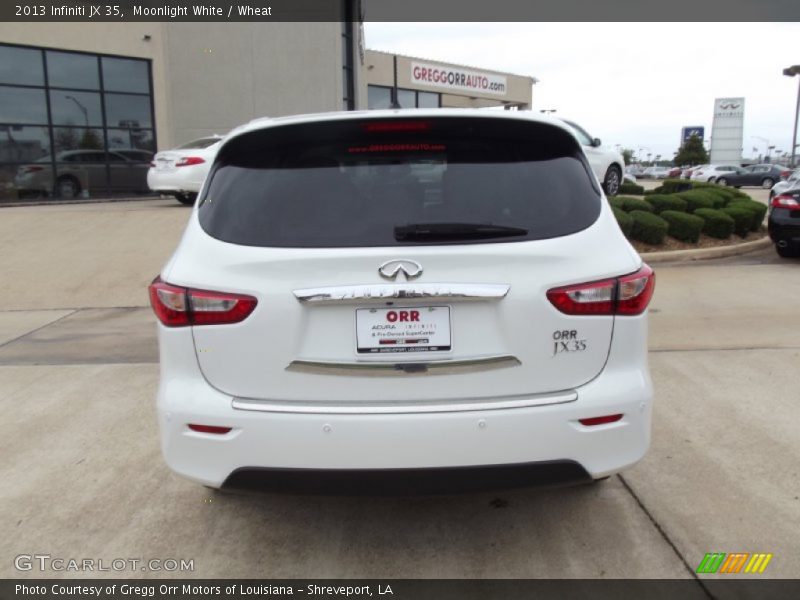 Moonlight White / Wheat 2013 Infiniti JX 35