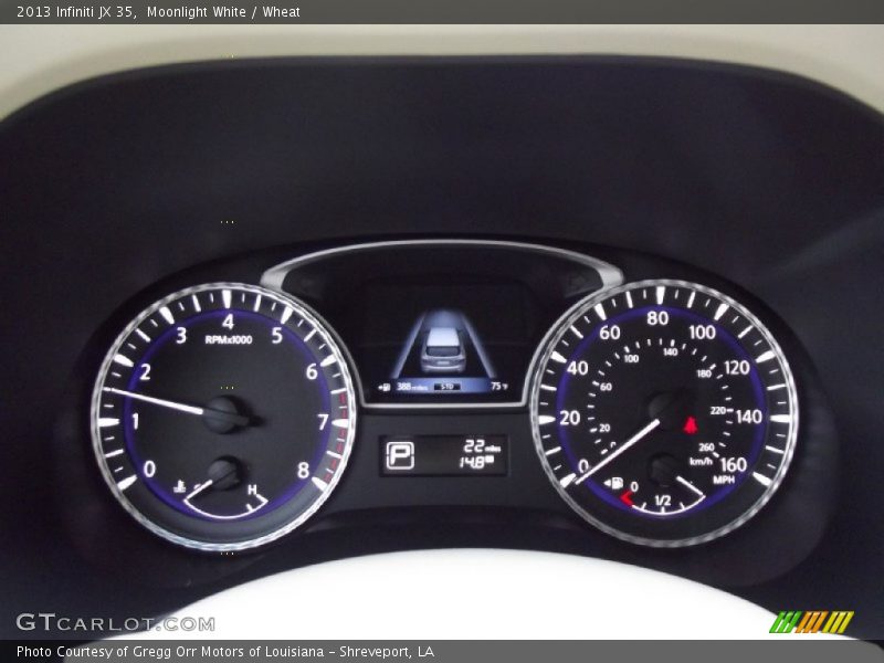 Moonlight White / Wheat 2013 Infiniti JX 35