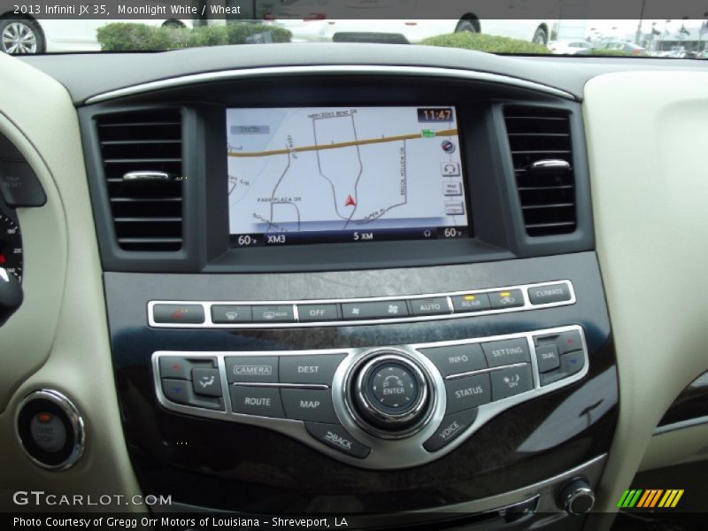 Moonlight White / Wheat 2013 Infiniti JX 35