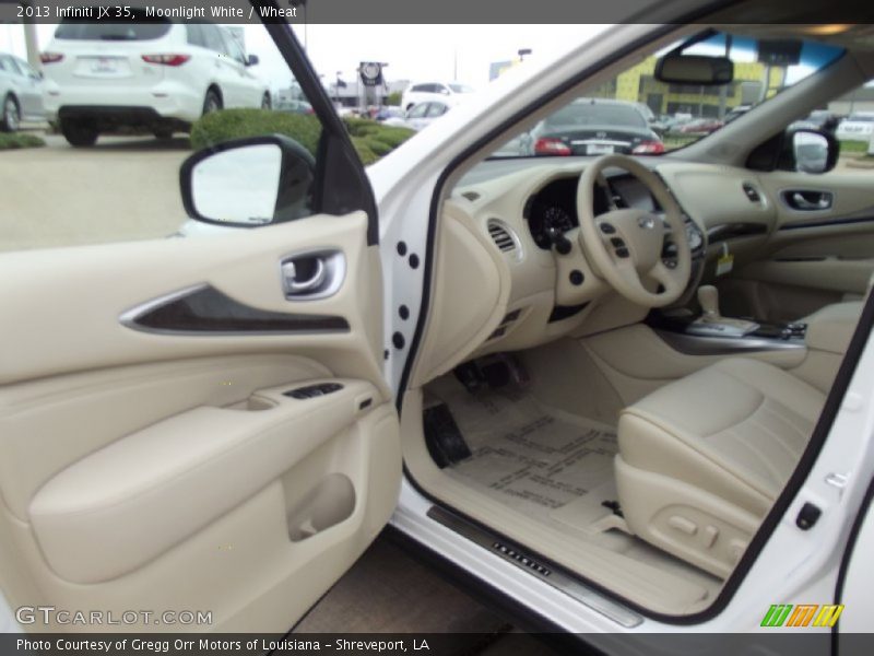 Moonlight White / Wheat 2013 Infiniti JX 35