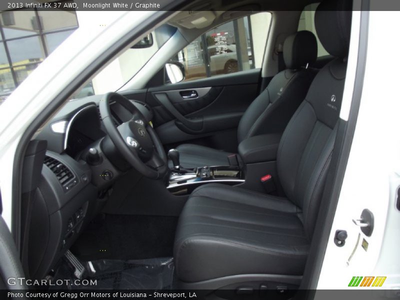  2013 FX 37 AWD Graphite Interior