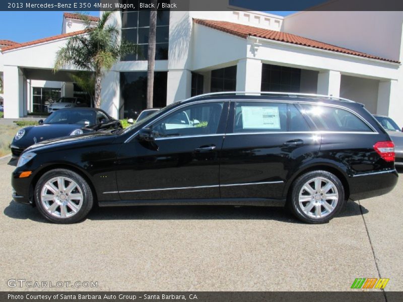 Black / Black 2013 Mercedes-Benz E 350 4Matic Wagon