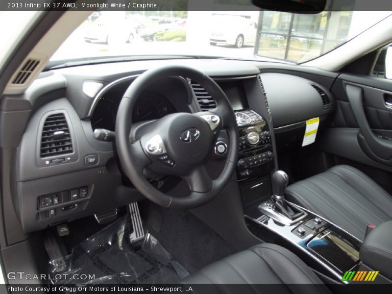 Graphite Interior - 2013 FX 37 AWD 