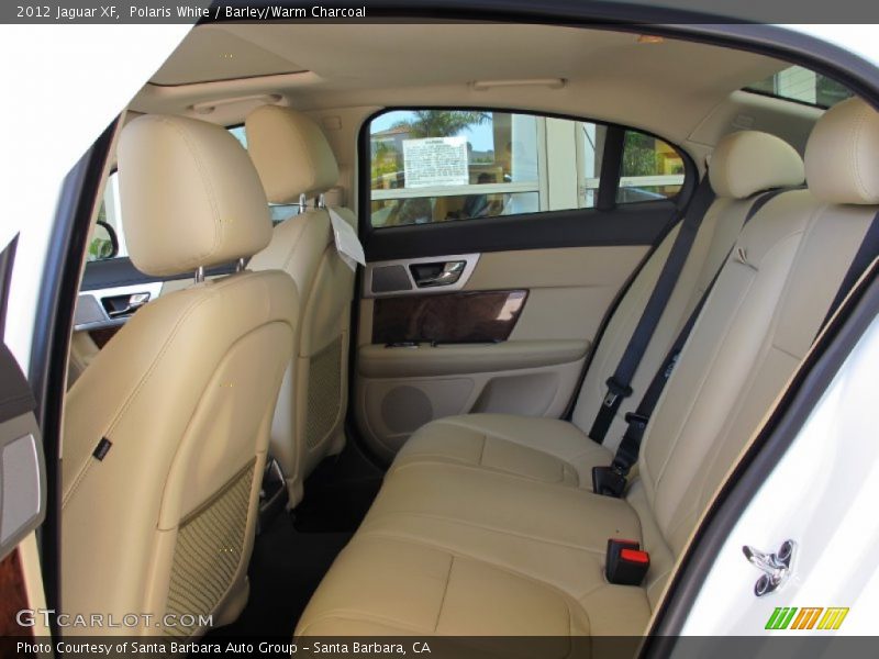 Rear Seat of 2012 XF 