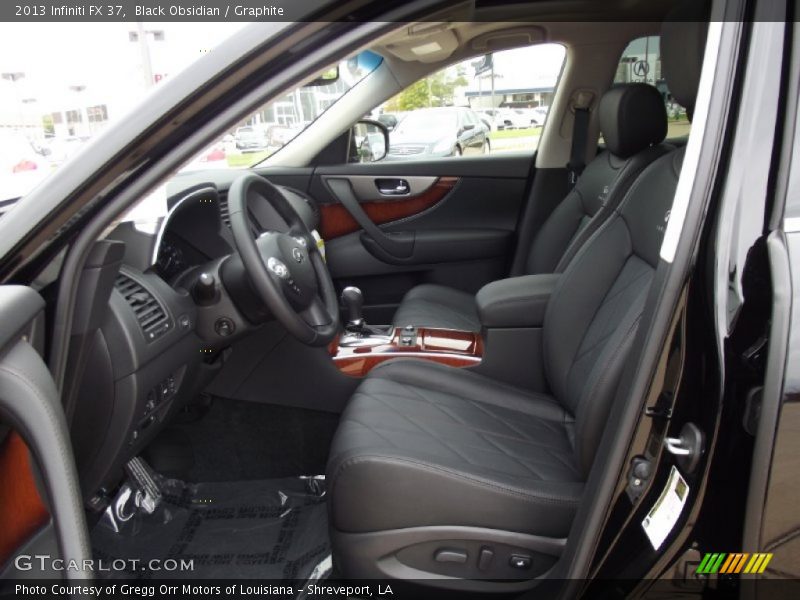  2013 FX 37 Graphite Interior
