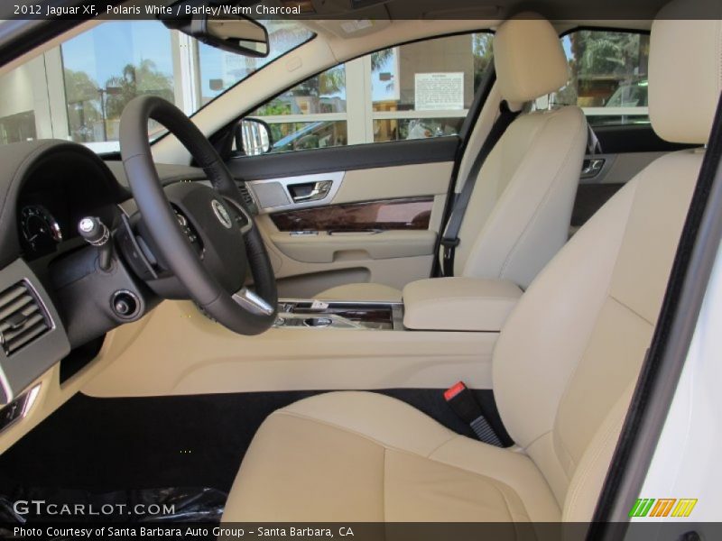 Front Seat of 2012 XF 