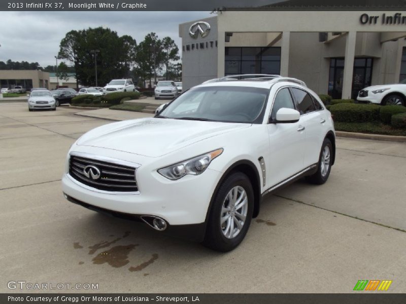 Moonlight White / Graphite 2013 Infiniti FX 37