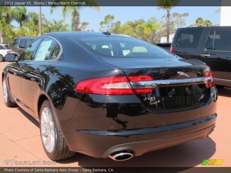 Ebony / Barley/Warm Charcoal 2012 Jaguar XF