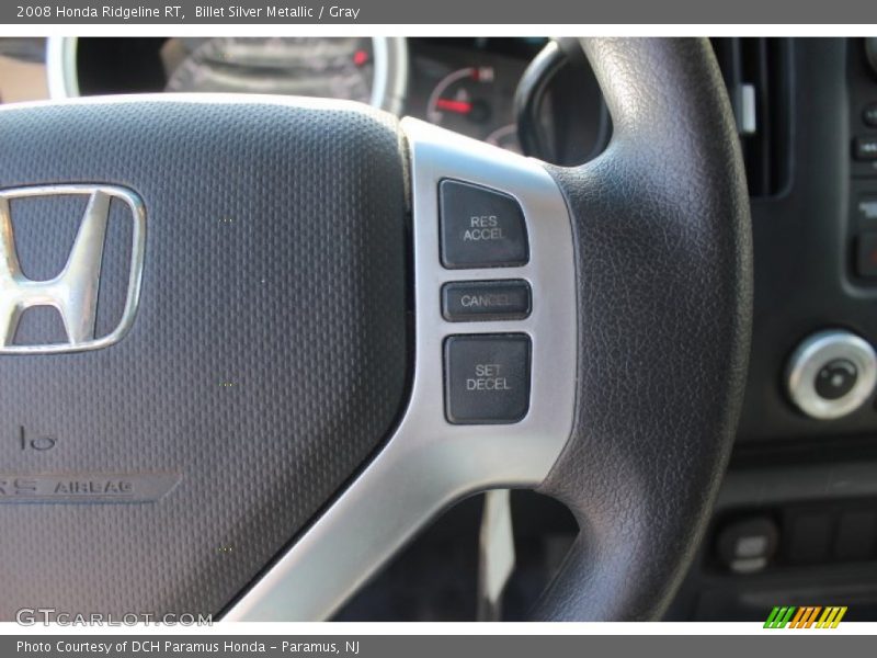 Billet Silver Metallic / Gray 2008 Honda Ridgeline RT