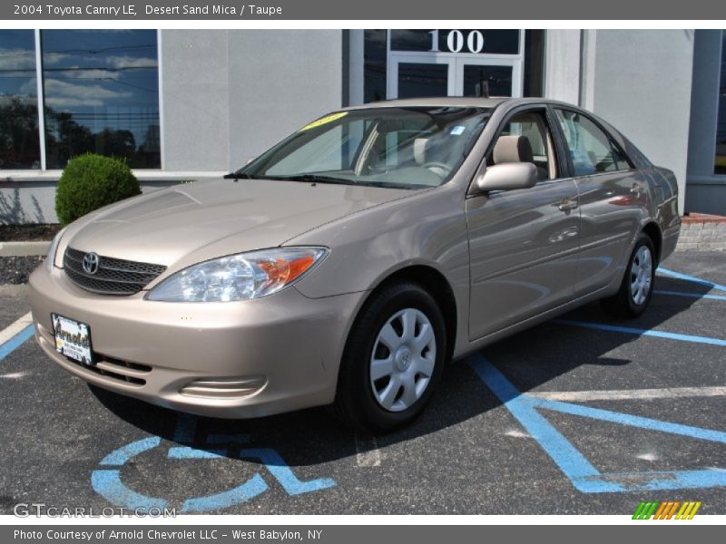 Desert Sand Mica / Taupe 2004 Toyota Camry LE