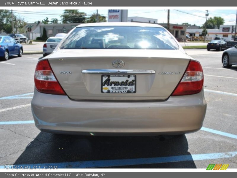 Desert Sand Mica / Taupe 2004 Toyota Camry LE