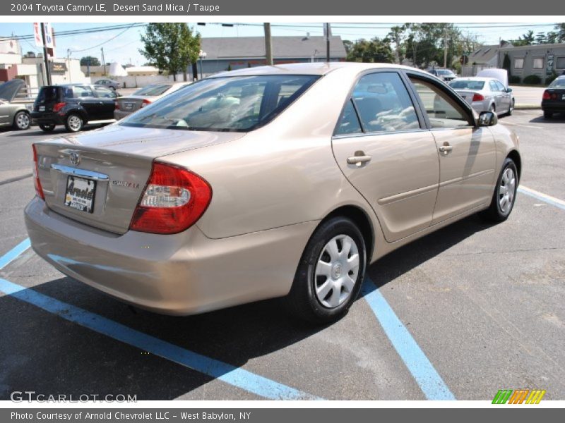 Desert Sand Mica / Taupe 2004 Toyota Camry LE