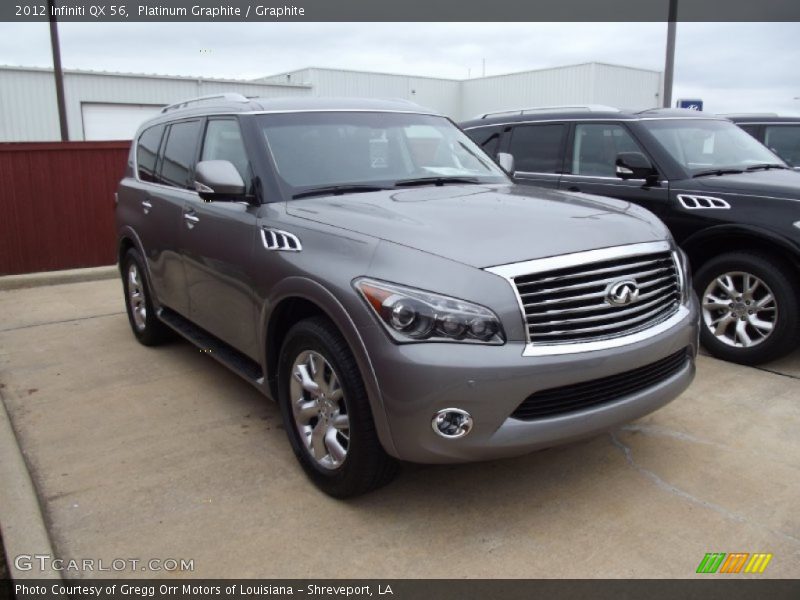 Platinum Graphite / Graphite 2012 Infiniti QX 56