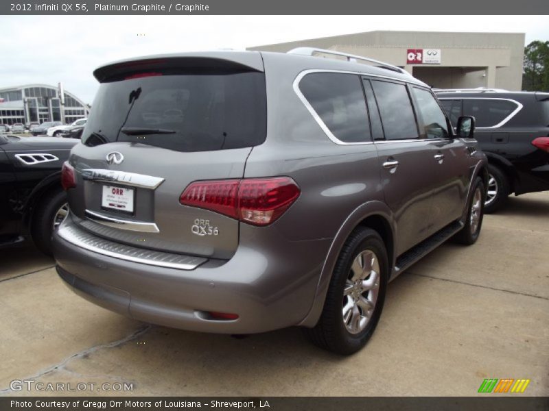 Platinum Graphite / Graphite 2012 Infiniti QX 56