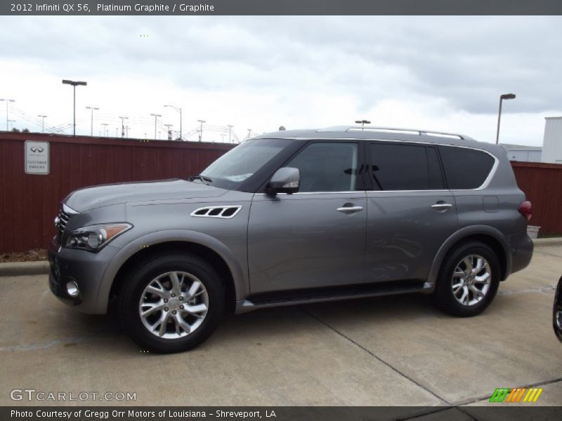 Platinum Graphite / Graphite 2012 Infiniti QX 56