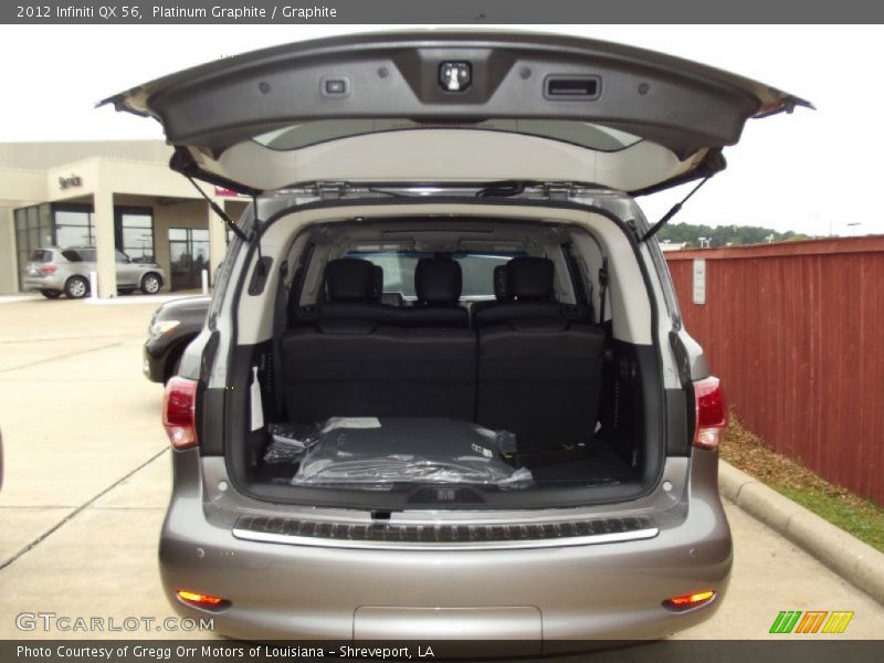Platinum Graphite / Graphite 2012 Infiniti QX 56