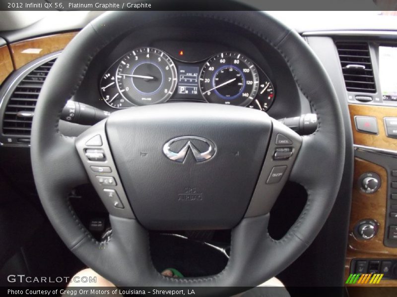 Platinum Graphite / Graphite 2012 Infiniti QX 56