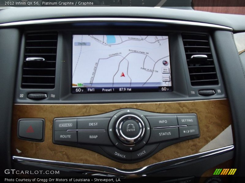 Platinum Graphite / Graphite 2012 Infiniti QX 56