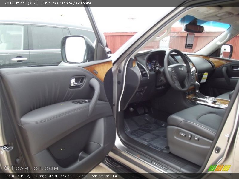 Platinum Graphite / Graphite 2012 Infiniti QX 56