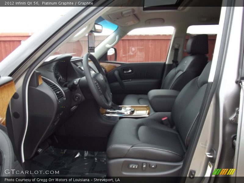 Platinum Graphite / Graphite 2012 Infiniti QX 56