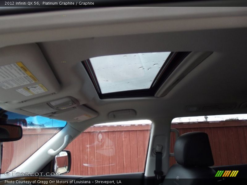 Platinum Graphite / Graphite 2012 Infiniti QX 56
