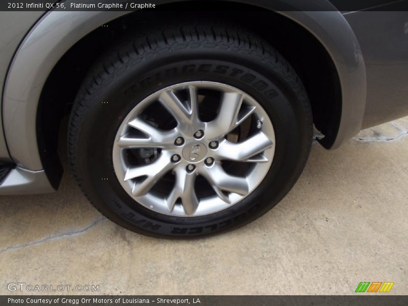 Platinum Graphite / Graphite 2012 Infiniti QX 56