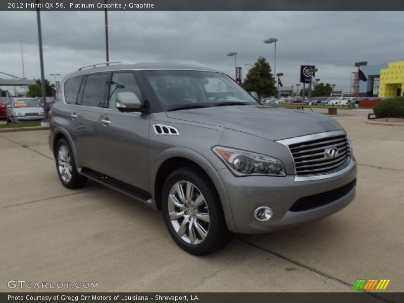 Platinum Graphite / Graphite 2012 Infiniti QX 56